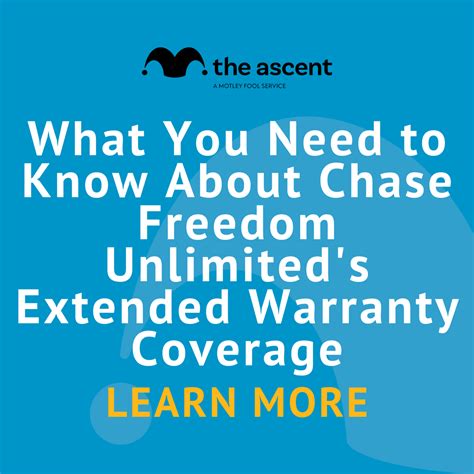 does chase offer extended warranty.